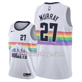 Dres Denver Nuggets Jamal Murray 27 Nike 2018-19 City Edition Bijela Swingman